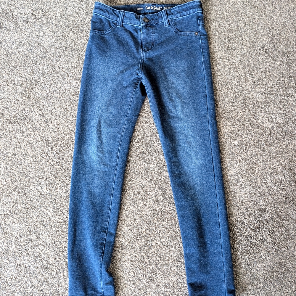 Cat & Jack Women's Blue Jeggings